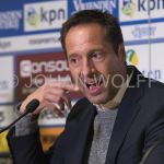 18-03-2018: Voetbal: PEC Zwolle v Feyenoord: Zwolle
(L-R) John van 't Schip trainer/ coach of PEC Zwolle
FOTO: Johan Wolff