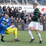 18-03-2018: Voetbal: PEC Zwolle v Feyenoord: Zwolle
(L-R) Ryan Thomas of PEC Zwolle, Brad Jones, Sven van Beek of Feyenoord
FOTO: Johan Wolff