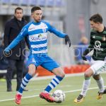 18-03-2018: Voetbal: PEC Zwolle v Feyenoord: Zwolle
(L-R) Younes Namli of PEC Zwolle, Steven Berghuis of Feyenoord
FOTO: Johan Wolff