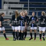 23-03-2018: Voetbal: Vrouwen PEC Zwolle v sc Heerenveen : Zwolle
(L-R) team SC Heerenveen vrouwen vieren het doelpunt
FOTO: Johan Wolff