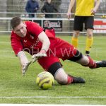 10-03-2018: Voetbal: DKB v Avereest: De Krim
20180310, voetbal, DKB - Avereest, De Krim
(L-R) Reinier Zwijns of D.K.B.
FOTO: Johan Wolff