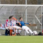 10-03-2018: Voetbal: DKB v Avereest: De Krim
20180310, voetbal, DKB - Avereest, De Krim
(L-R) the Dug Out
FOTO: Johan Wolff