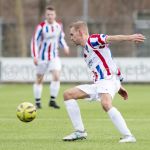 10-03-2018: Voetbal: DKB v Avereest: De Krim
20180310, voetbal, DKB - Avereest, De Krim
(L-R) Jeroen Dijk of Avereest
FOTO: Johan Wolff