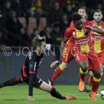 30-03-2018: Voetbal: Go Ahead Eagles v Helmond sport: Deventer
(L-R) Stephen Warmolts of Helmond Sport, Bruno Andrade of Go Ahead Eagles
FOTO: Johan Wolff
