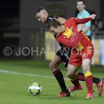 30-03-2018: Voetbal: Go Ahead Eagles v Helmond sport: Deventer
(L-R) Jordy Thomassen of Helmond Sport, Peter Langedijk of Go Ahead Eagles
FOTO: Johan Wolff