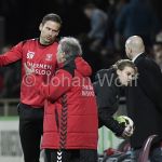 (L-R) Sjoerd Woudenberg keeperstrainer of Go Ahead Eagles, Jan van Staa trainer/coach of Go Ahead Eagles
Foto: Johan Wolff