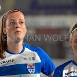 20-04-2018: Voetbal: Vrouwen PEC Zwolle v PSV: Zwolle
(L-R) Yvette van Daelan of PEC Zwolle, Shanel Smid of PEC Zwolle
FOTO: Johan Wolff