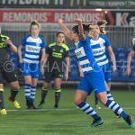 20-04-2018: Voetbal: Vrouwen PEC Zwolle v PSV: Zwolle
(L-R) Babiche Roof of PEC Zwolle blij na het scoren van de penalty
FOTO: Johan Wolff