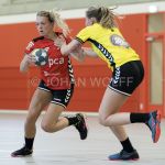 05-07-2019: Handbal: PCA Kwiek v DSVD: Raalte
Jessica Hilbrands of PCA Kwiek, Noah Timmermans of DSVD