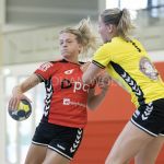 05-07-2019: Handbal: PCA Kwiek v DSVD: Raalte
Jessica Hilbrands of PCA Kwiek, Noah Timmermans of DSVD