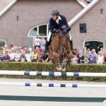 04-08-2019: Paardensport: CSI Ommen: Ommen
Michel Hendrix met het paard Elco van hof ter Naillen (NED)