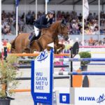 04-08-2019: Paardensport: CSI Ommen: Ommen
Michel Hendrix met het paard Elco van hof ter Naillen (NED)