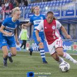 13-09-2019: Voetbal: Vrouwen PEC Zwolle v Ajax: Zwolle
Leonie Vliek of PEC Zwolle vrouwen, Vanity Lewirssa of Ajax vrouwen