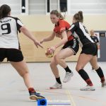 05-10-2019: Handbal: PCA Kwiek v ZAP: Raalte
Dille Alkemade of ZAP, Kim Boerdam of PCA Kwiek,
Bojoura Appelaman of ZAP