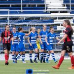 13-10-2019: Voetbal: Vrouwen PEC Zwolle v Excelsior Barendrecht: Zwolle
team PEC Zwolle vrouwen viert het doelpunt
