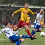20-10-2019: Voetbal: Rohda Raalte v De Bataven: Raalte
Daan Basten of de Bataven, Mart Lugtenberg of ROHDA