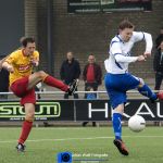 20-10-2019: Voetbal: Rohda Raalte v De Bataven: Raalte
Dirk-Jan Klein Velderman of ROHDA, Daan Basten of de Bataven