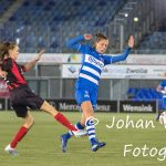 25-10-2019: Voetbal: Vrouwen PEC Zwolle v Excelsior Barendrecht: Zwolle
Iris van Bokhoven of Excelsior Barendrecht, Lauri Weijkamp of PEC Zwolle vrouwen
