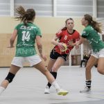 04-01-2020: Handbal: PCA Kwiek v Misker E&O: Raalte
Neinke ten Cate of Misker E&O, Jessica Hilbrands of PCA Kwiek