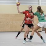 04-01-2020: Handbal: PCA Kwiek v Misker E&O: Raalte
Floor Tutert of PCA Kwiek, Manon Keurs of Misker E&O
