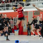 15-02-2020: Handbal: PCA Kwiek v De Tukkers: Raalte
Merle Leemhuis of de Tukkers, Imke Beernink of de Tukkers, Floor Tutert of PCA Kwiek