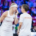 08-02-2020: Tennis: FED Cup Nederland v Wit Rusland: Den Haag
Kiki Bertens of the Netherlands, Arantxa Rus of the Netherlands