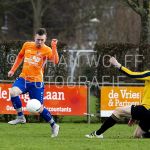 01-03-2020: Voetbal: Dedemsvaart v LAC Frisia: Dedemsvaart
Dilan van Bree of Dedemsvaart, Peter Hidde of Frisia