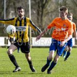 01-03-2020: Voetbal: Dedemsvaart v LAC Frisia: Dedemsvaart
Jeroen Kuipers of Frisia, Daan Hulleman of Dedemsvaart