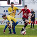 07-03-2020: Voetbal: DETO v NSC Nijkerk: Vriezenveen
Dave Knikker, Houssein Jabir of NSC NIjkerk, Kai Wesselink of DETO