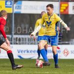 07-03-2020: Voetbal: DETO v NSC Nijkerk: Vriezenveen
Louis van Vijfhuizen of DETO, Yannick Cornelisz of NSC Nijkerk