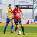 07-03-2020: Voetbal: DETO v NSC Nijkerk: Vriezenveen
Redouan Hazzat of NSC Nijkerk, Hans Matti of DETO