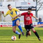 07-03-2020: Voetbal: DETO v NSC Nijkerk: Vriezenveen
Redouan Hazzat of NSC Nijkerk, Hans Matti of DETO