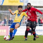 07-03-2020: Voetbal: DETO v NSC Nijkerk: Vriezenveen
Zakaria El Bennay of NSC Nijkerk, Coplan Soumaoro of DETO