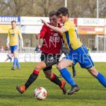 07-03-2020: Voetbal: DETO v NSC Nijkerk: Vriezenveen
Tim Bongers of DETO, Yordi Grovenstein of NSC Nijkerk