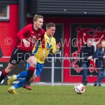 07-03-2020: Voetbal: DETO v NSC Nijkerk: Vriezenveen
Kai Wesselink of DETO, Kevin van Essen of NSC Nijkerk