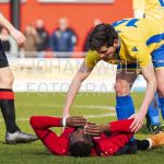 07-03-2020: Voetbal: DETO v NSC Nijkerk: Vriezenveen
Coplan Soumaoro of DETO, Yordi Grovenstein of NSC Nijkerk