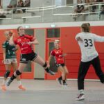 02-08-2020: Handbal: PCA Kwiek v SFN Vechta: Raalte
Danique de Jong, Nel Veldhuis of PCA Kwiek, Neza Curk of SFN Vechta