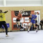 19-06-2021: Sport: PCA Kwiek - Westfriesland SEW
Alyssa Vriend (SEW), Floor Lievers (PCA Kwiek), Zoe van Giersbergen (SEW)
During the eredivisie womens handball match at sportcentrum Tijenraan in Raalte