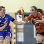 19-06-2021: Sport: PCA Kwiek - Westfriesland SEW
Joyce Wagemaker (SEW), Floor Liefers (PCA Kwiek)
During the eredivisie womens handball match at sportcentrum Tijenraan in Raalte