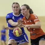 19-06-2021: Sport: PCA Kwiek - Westfriesland SEW
Joyce Wagemaker (SEW), Floor Liefers (PCA Kwiek)
During the eredivisie womens handball match at sportcentrum Tijenraan in Raalte