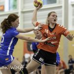 19-06-2021: Sport: PCA Kwiek - Westfriesland SEW
Naomi Gooijers (SEW), Anouk van Rijssen (PCA Kwiek)
During the eredivisie womens handball match at sportcentrum Tijenraan in Raalte