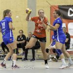 19-06-2021: Sport: PCA Kwiek - Westfriesland SEW
Amber Roozendaal (SEW), Jessica Hilbrands (PCA Kwiek),
During the eredivisie womens handball match at sportcentrum Tijenraan in Raalte