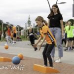 23-06-2021: News: Nederlands kampioenschap stoepranden in Raalte
Deelneemster NK stoepranden Raalte
tijdens de NK stoepranden in Raalte.