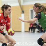 29-05-2021: Sport: PCA Kwiek vs Quintus
Maike Damhuis (PCA Kwiek), Sabine Vollebregt (Quintus)
during the dames handbal eredivisie match PCA Kwiek 1 vs Quintus 1 at sportcentrum Tijenraan in Raalte