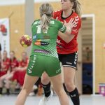 29-05-2021: Sport: PCA Kwiek vs Quintus
Angelique van Duijvenbode (Quintus), Jessica Hilbrands (PCA Kwiek)
during the dames handbal eredivisie match PCA Kwiek 1 vs Quintus 1 at sportcentrum Tijenraan in Raalte