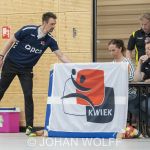 29-05-2021: Sport: PCA Kwiek vs Quintus
Lars Hoogeveen trainer / coach ( PCA Kwiek)
during the dames handbal eredivisie match PCA Kwiek 1 vs Quintus 1 at sportcentrum Tijenraan in Raalte
