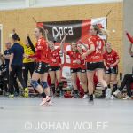 29-05-2021: Sport: PCA Kwiek vs Quintus
PCA Kwiek juicht na de winst van de gewonnen wedstrijd
during the dames handbal eredivisie match PCA Kwiek 1 vs Quintus 1 at sportcentrum Tijenraan in Raalte