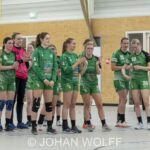 29-05-2021: Sport: PCA Kwiek vs Quintus
team Quintus kijkt toe hoe het afscheid van Maike Damhuis (PCA Kwiek), Kim Peters (PCA Kwiek)
verloopt
during the dames handbal eredivisie match PCA Kwiek 1 vs Quintus 1 at sportcentrum Tijenraan in Raalte