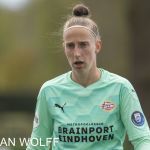 02-05-2021: Sport: Twente - PSV
Sari van Veenendaal of PSV vrouwen
during the eredivisie vrouwen FC Twente vrouwen vs PSV vrouwen Den Haag at stadium FBK in Hengelo.