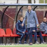 02-05-2021: Sport: Twente - PSV
Tommy Stroot coach/trainer of FC Twente vrouwen
during the eredivisie vrouwen FC Twente vrouwen vs PSV vrouwen Den Haag at stadium FBK in Hengelo.